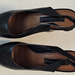 Steve Madden Elegant Black Leather Heels